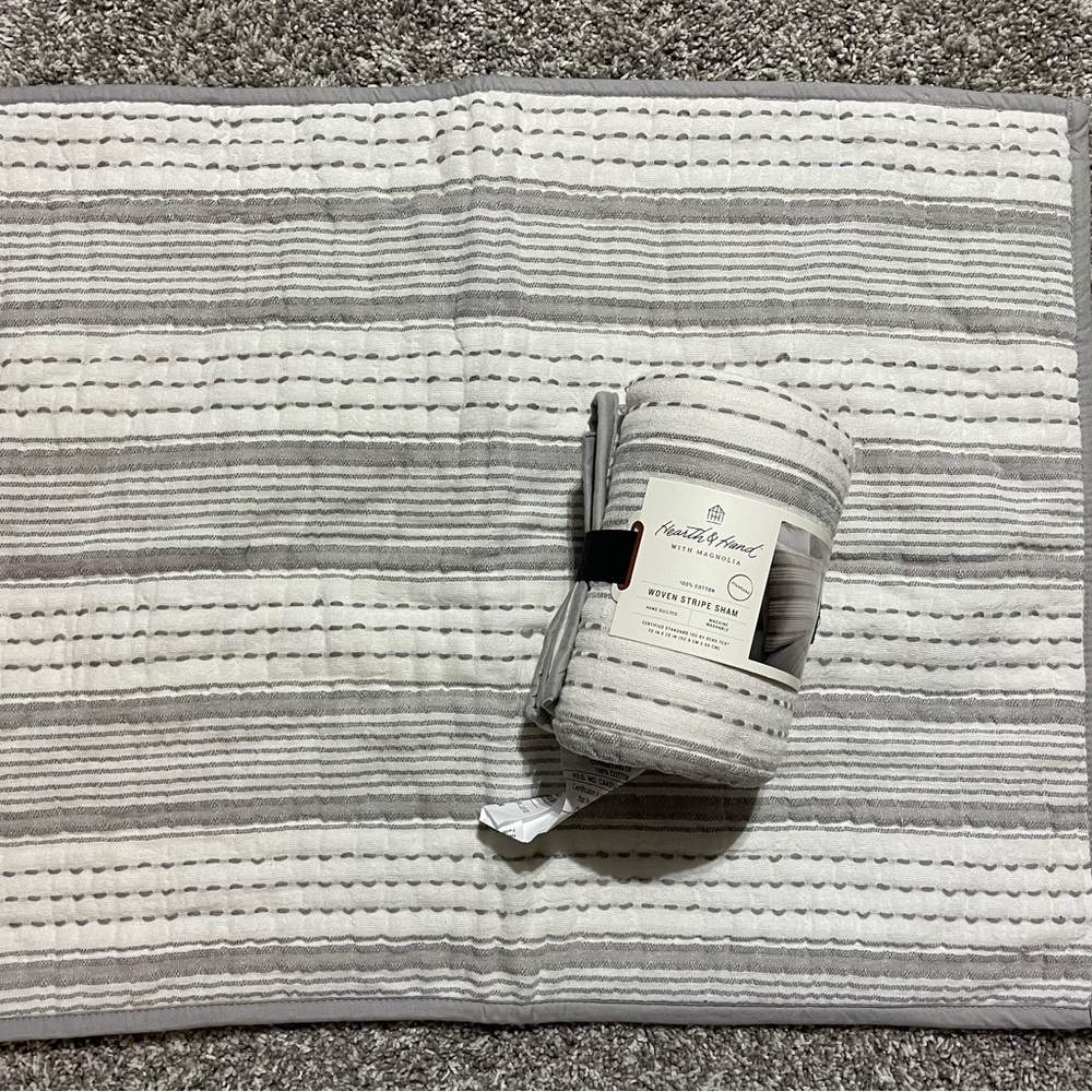 Hearth & Hand with Magnolia pillowcases, one set